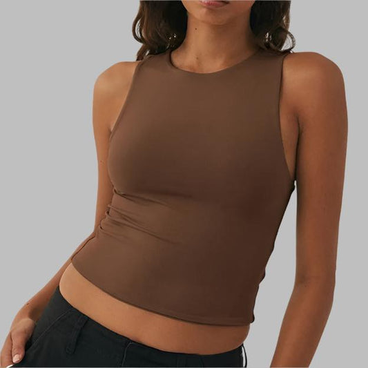 Grace Top - Brown