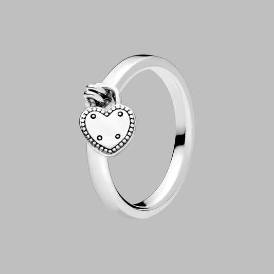 Heart Charm Ring